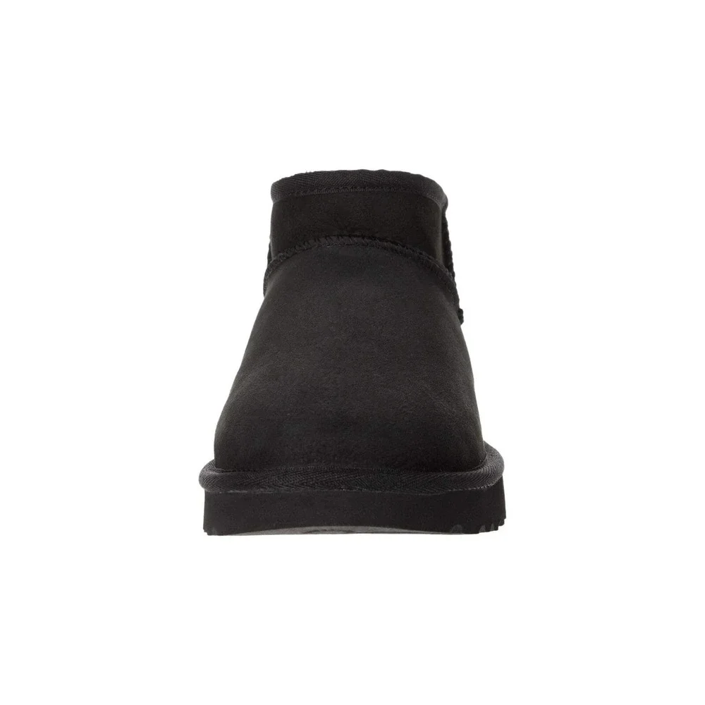 UGG Classic Ultra Mini Women's‎ Size 8 Black Fashion Boots Black 1116109  NEW